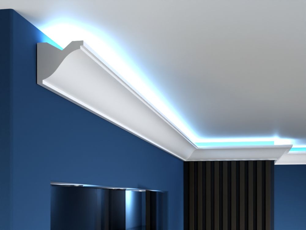 Molduras LED :: molduras para luz indirecta AA049 – Molduras de unicel ::  Molduras de yeso :: Cornisa :: :: Molduras para techo :: CasTw