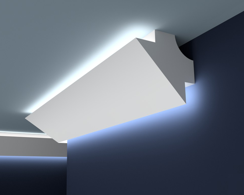 Molduras LED :: molduras para luz indirecta AB115 – Molduras de unicel ::  Molduras de yeso :: Cornisa :: :: Molduras para techo :: CasTw