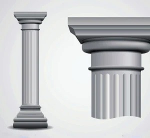 Molde para colar columnas modelo 24 romana