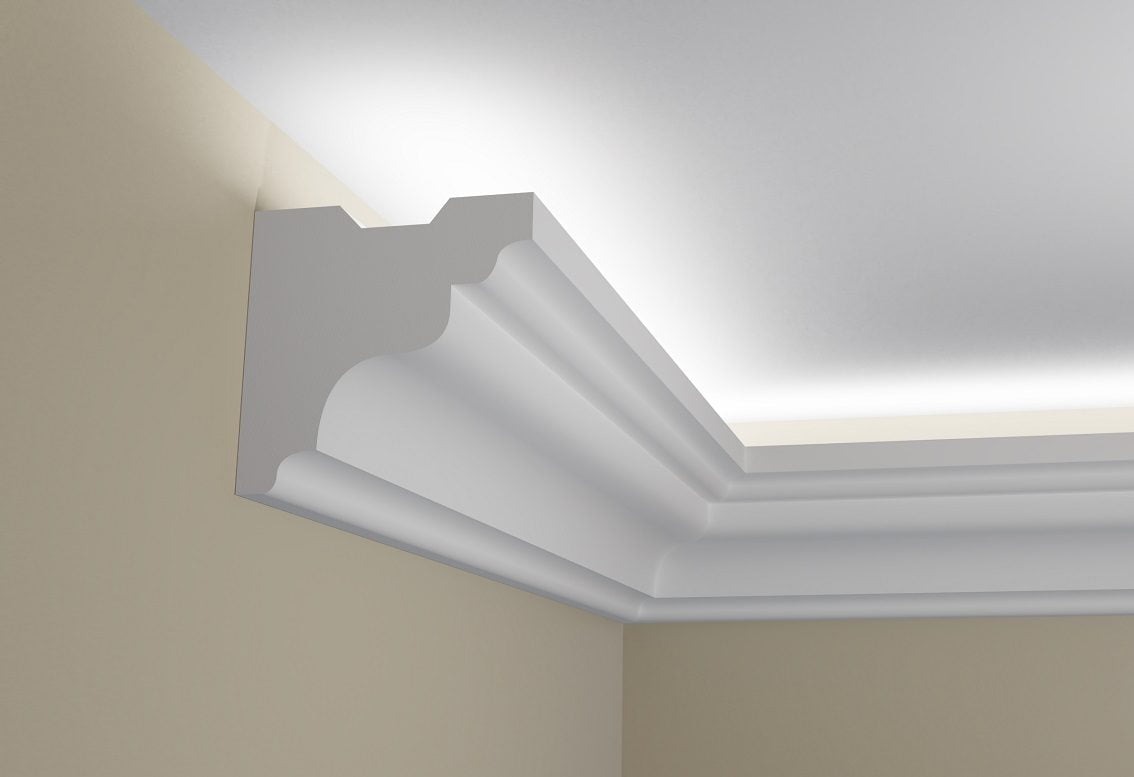 Moldura Luz Indirecta / Molduras con corte para luz LED