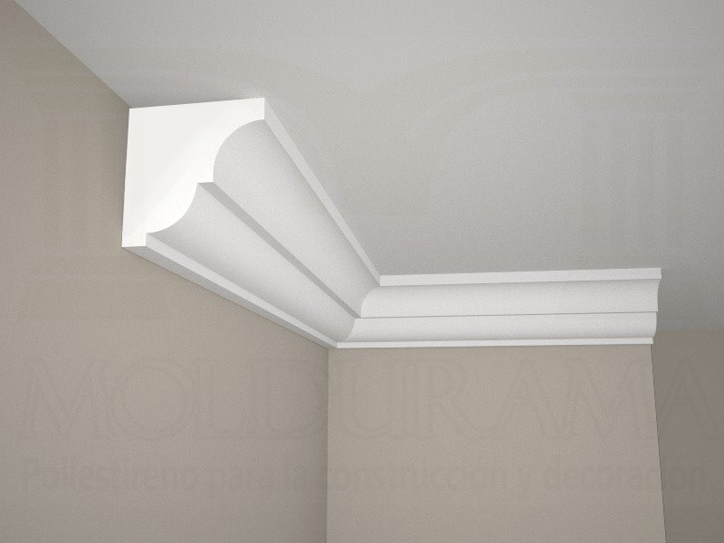 Modelo #L18 de moldura de unicel Moldurama MX
