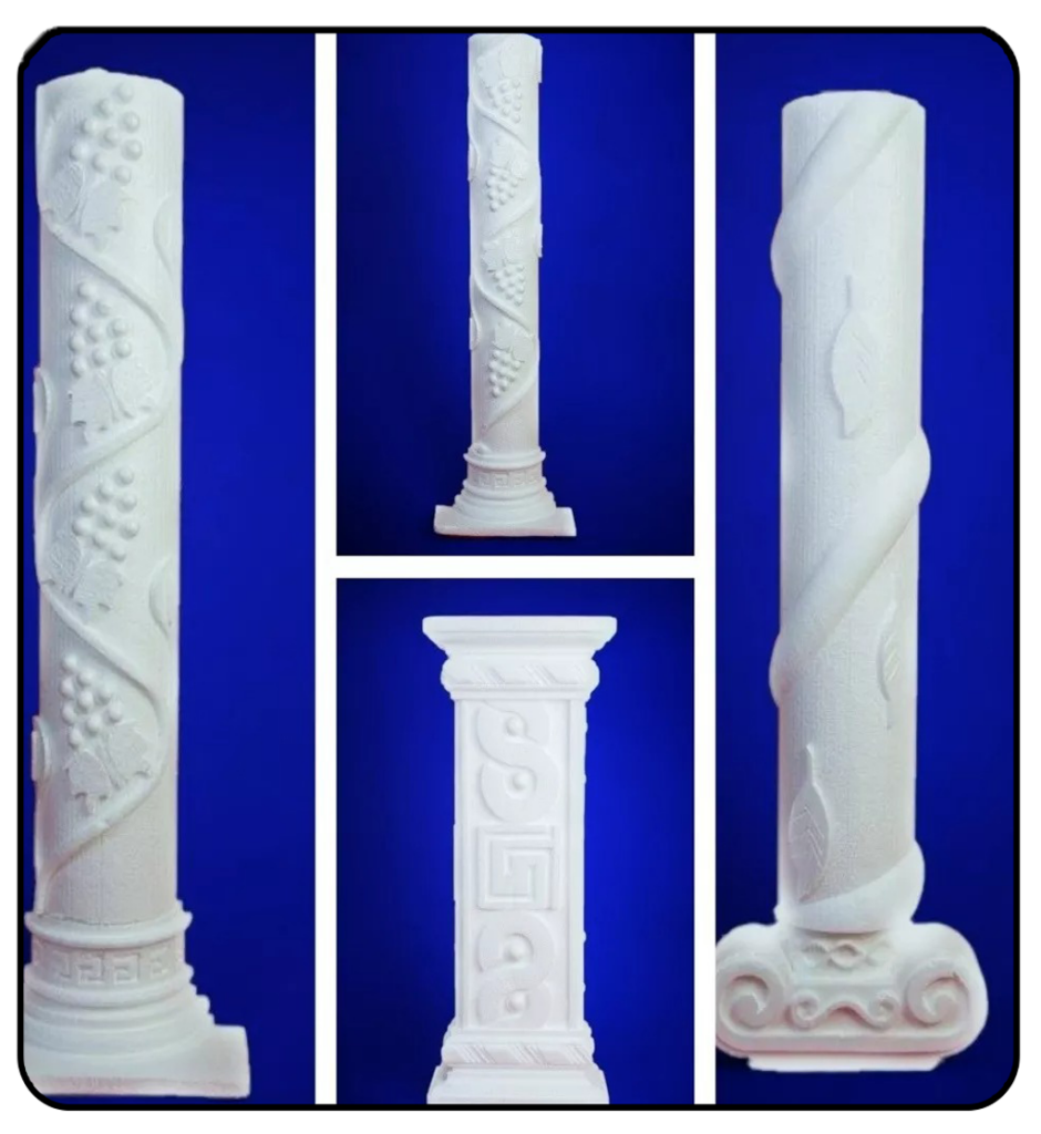 Molde para colar columnas modelo 25