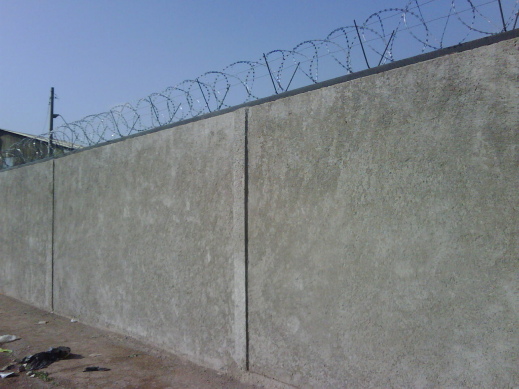 Panel W para bardas perimetrales