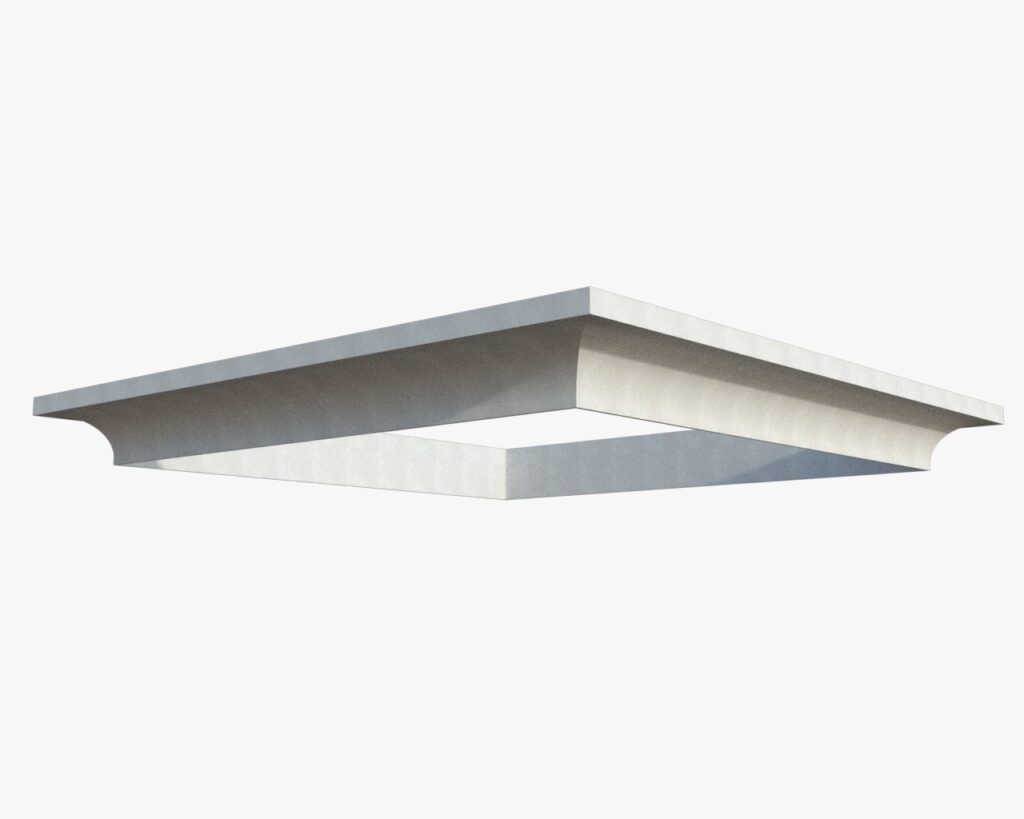 Molde para capitel modelo 56 de unicel o poliestireno expandido