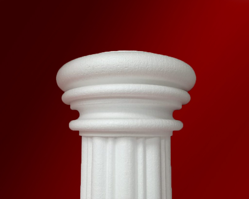 Molde para capitel modelo 74 de unicel o poliestireno expandido