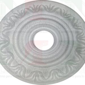 rosetones de unicel para adornar focos 16