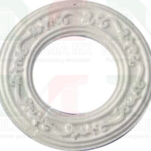 rosetones de unicel para adornar focos 20
