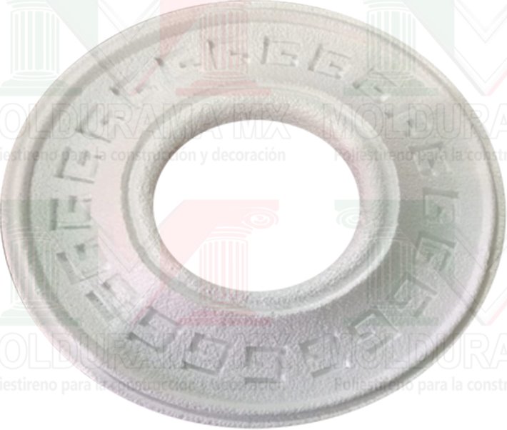 rosetones de unicel para adornar focos 22