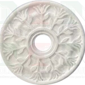 rosetones de unicel para adornar focos 24