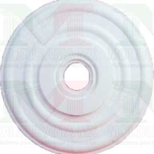 rosetones de unicel para adornar focos 26