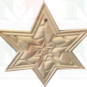 rosetones de unicel para adornar focos 35