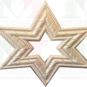 rosetones de unicel para adornar focos 36