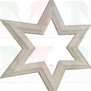 rosetones de unicel para adornar focos 37