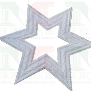 rosetones de unicel para adornar focos 38