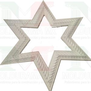 rosetones de unicel para adornar focos 40