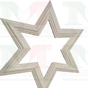 rosetones de unicel para adornar focos 41