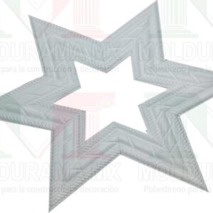 rosetones de unicel para adornar focos 43