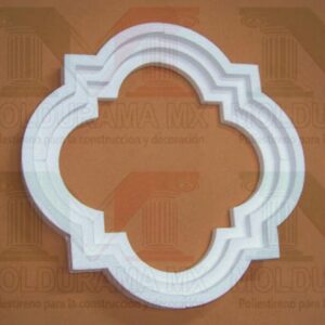 rosetones de unicel para adornar focos 6