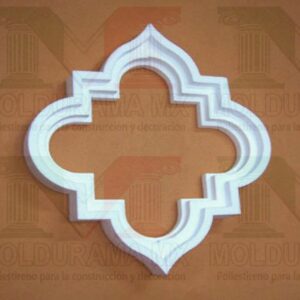 rosetones de unicel para adornar focos 9
