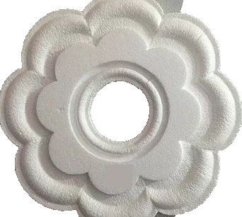 Rosetón de unicel para techo con cotización de precio por pieza