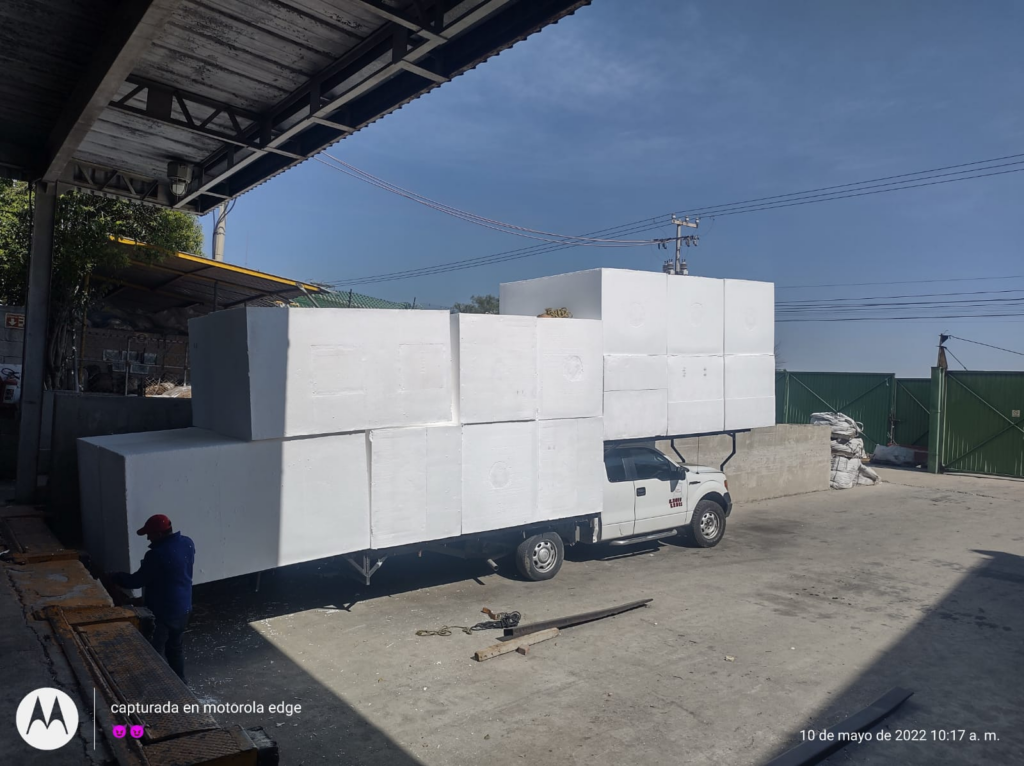 Bloques de unicel EPS para construcción