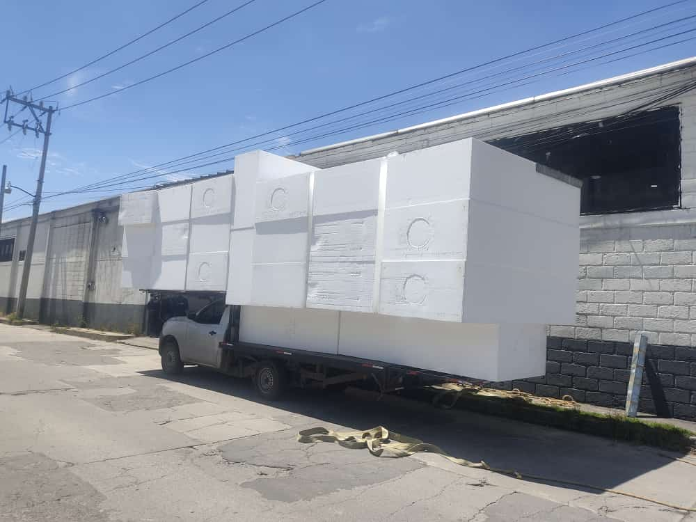 Precio de bloques de unicel por medida y volumen en Moldurama MX