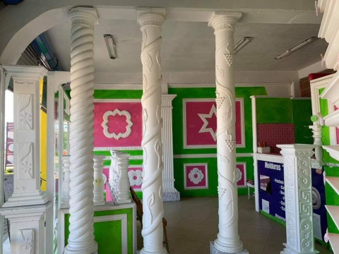 Columnas de unicel precios por modelo medida y uso decorativo o molde para colar