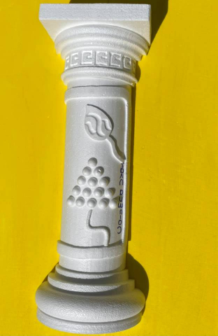Molde para colar columnas modelo uvas