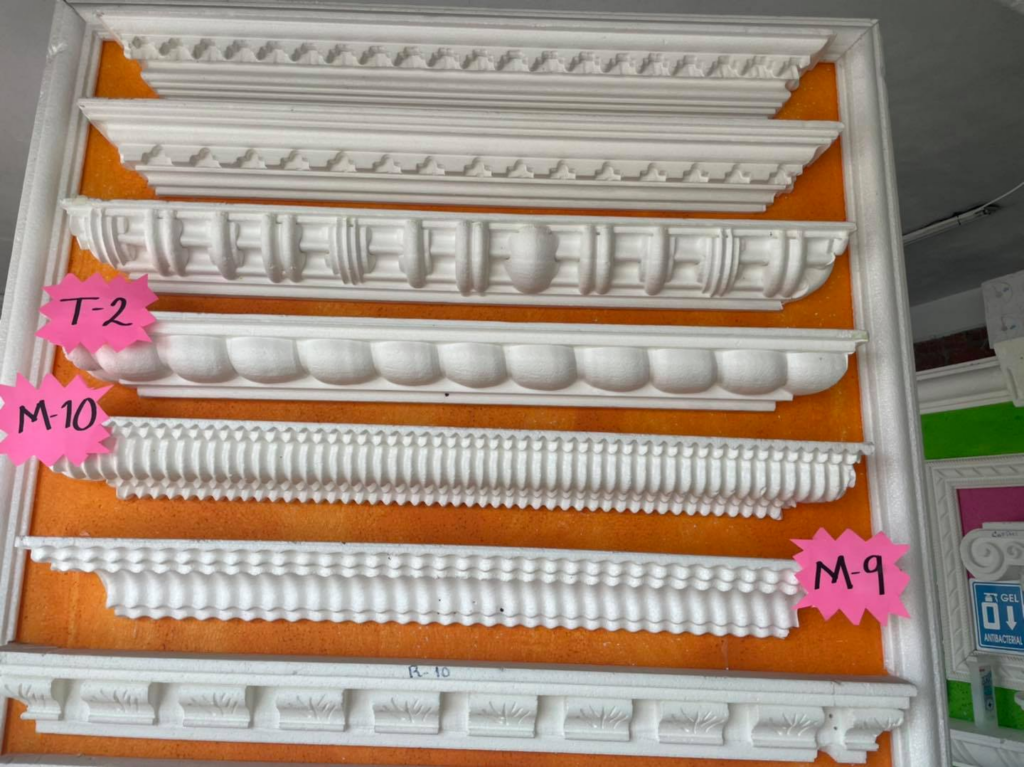 Molduras de unicel para techo cornisas y remates superiores
