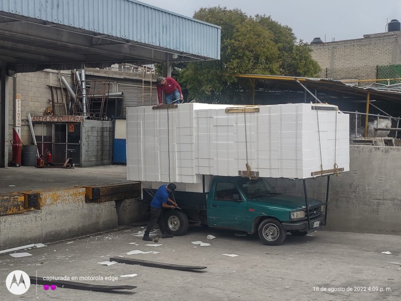 Casetón de unicel a medida directo de fábrica
