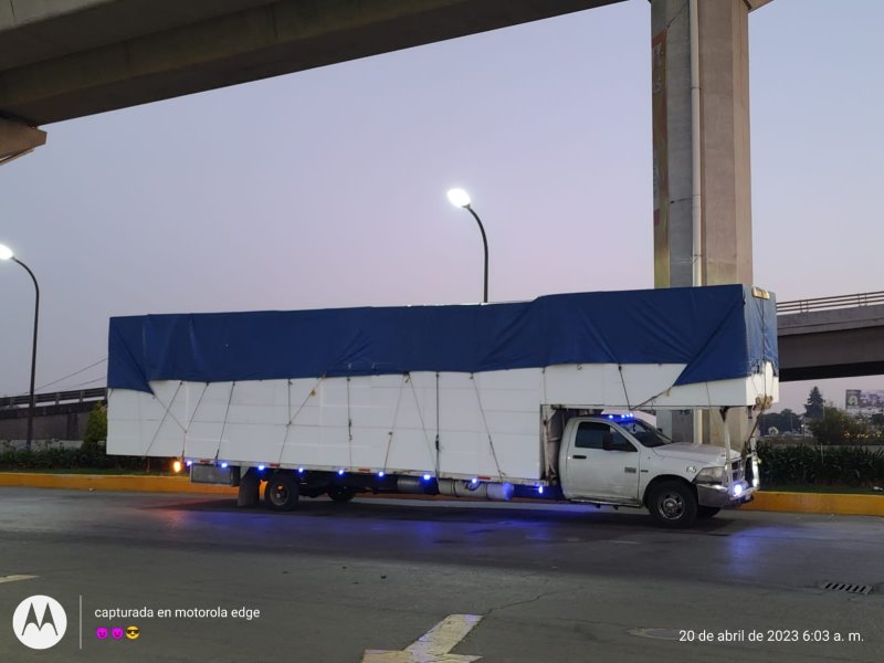Casetón de poliestireno expandido para pedidos de volumen que pueden requerir fletera o ruta