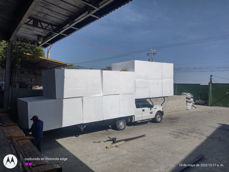 Bloques EPS de diferentes densidades para obra, cortes y fabricación
