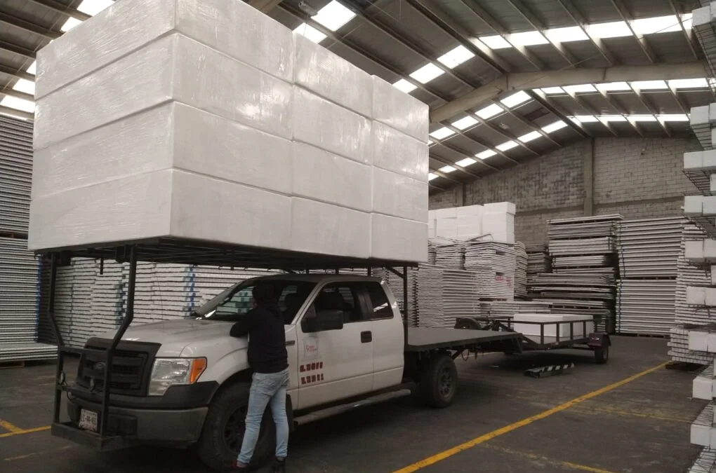entrega de bloques de unicel para fabricantes en Estado de México y CDMX