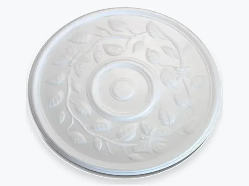 Rosetones decorativos de unicel para techo