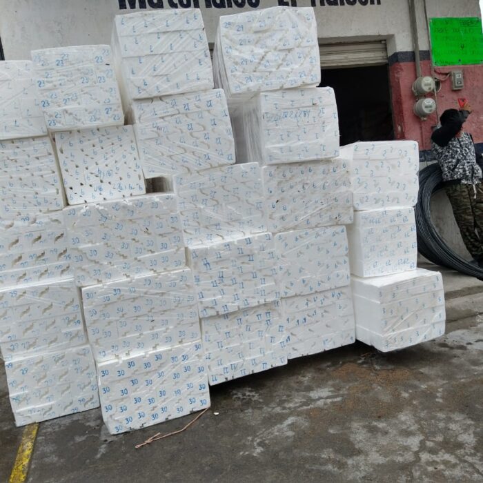 Piezas de unicel EPS listas para entrega