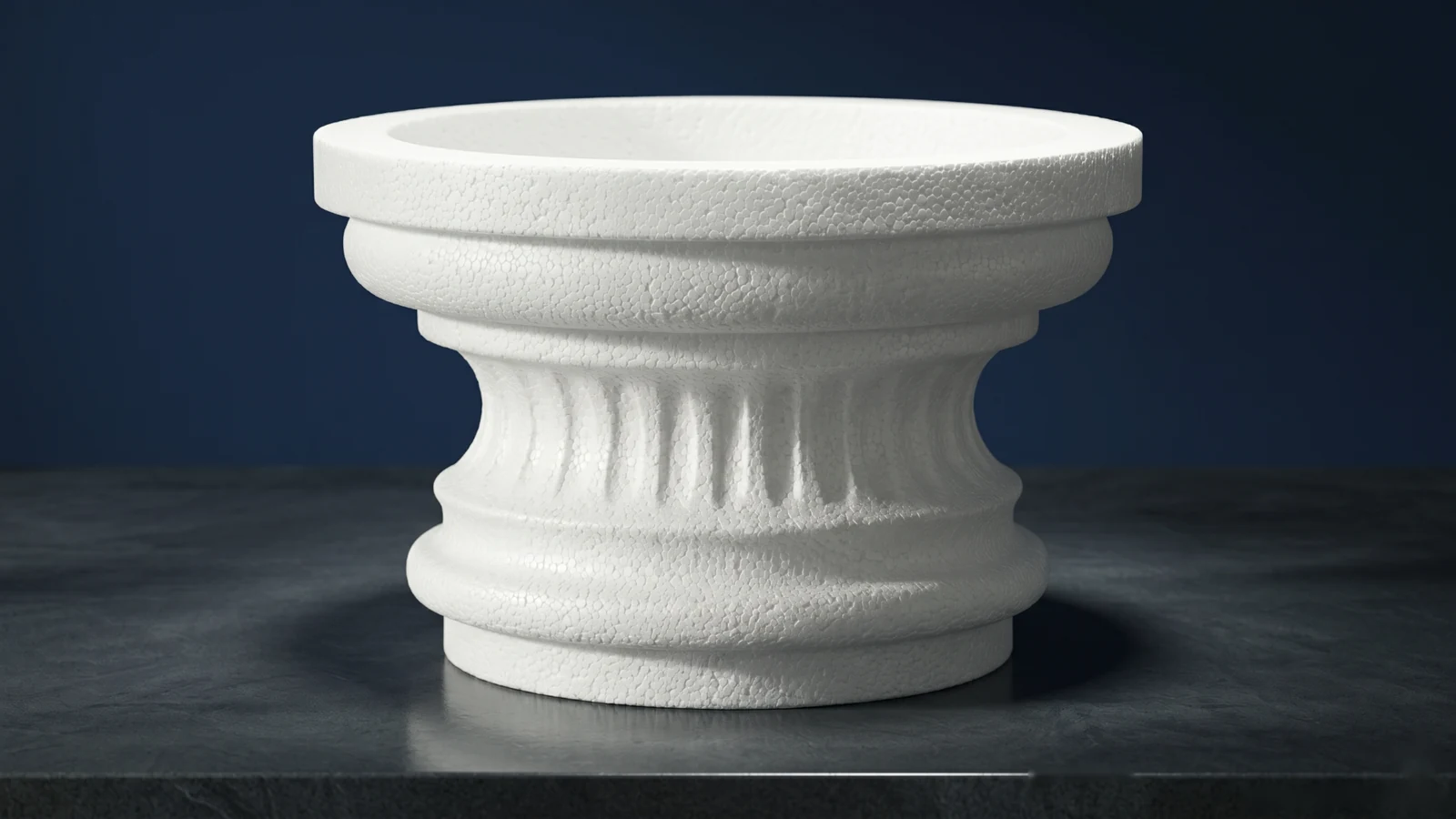Capiteles decorativos de unicel (EPS)