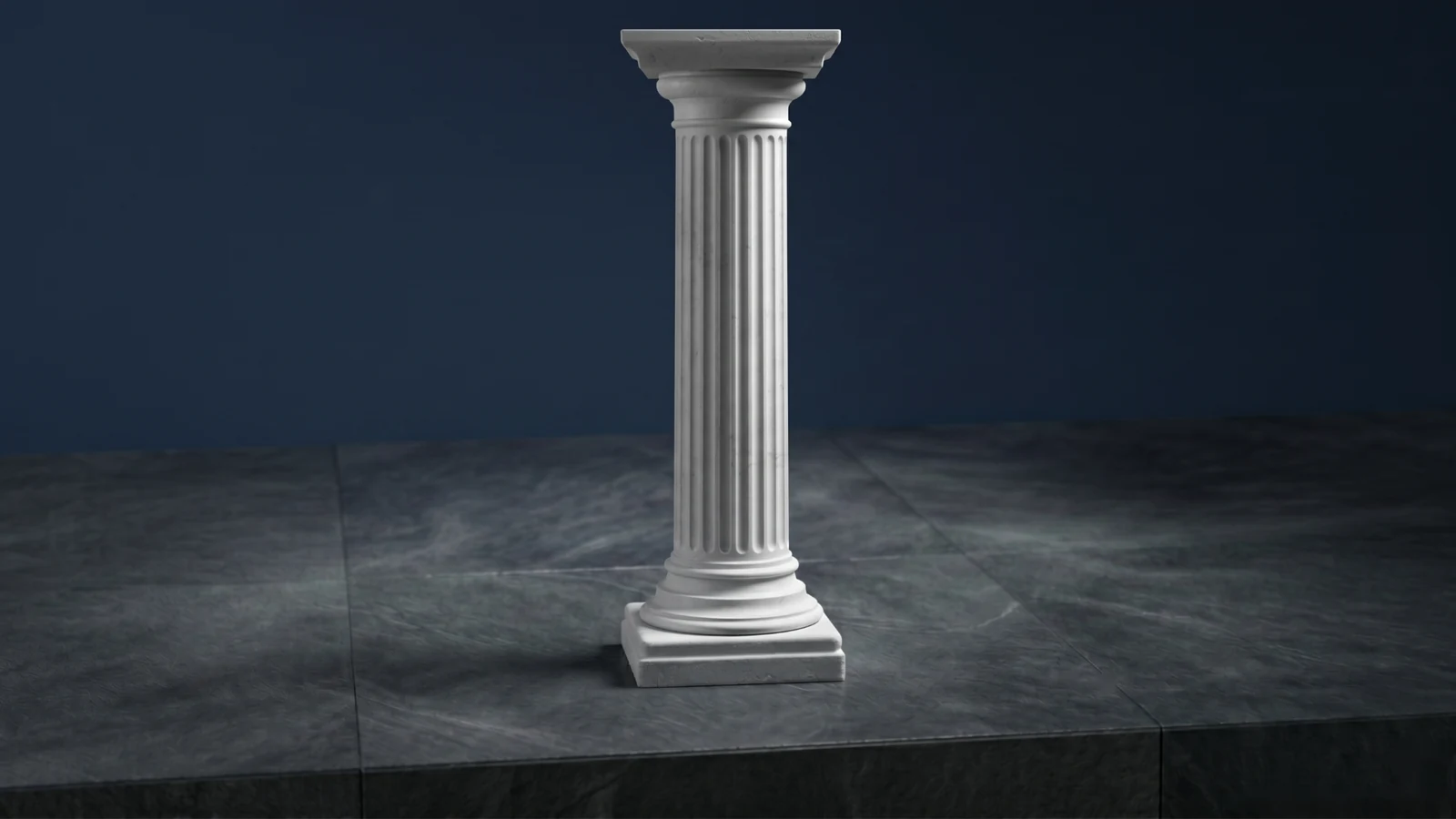 Columnas decorativas de unicel (EPS)