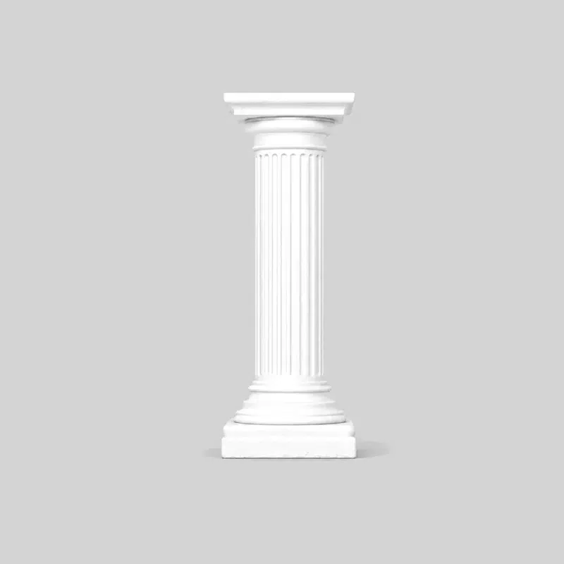 Columnas decorativas de unicel (EPS)