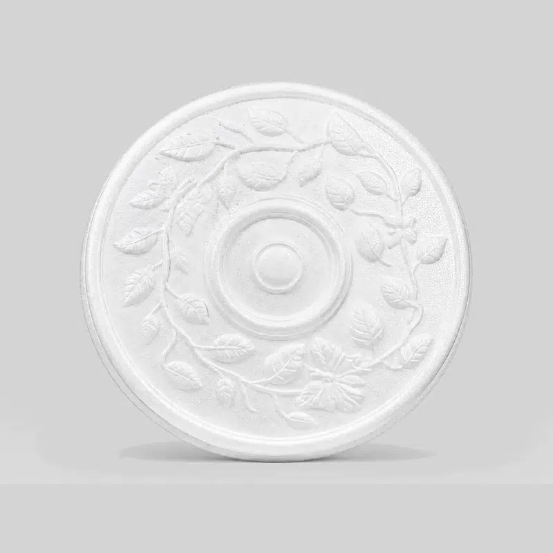 Rosetones decorativos de unicel para techo